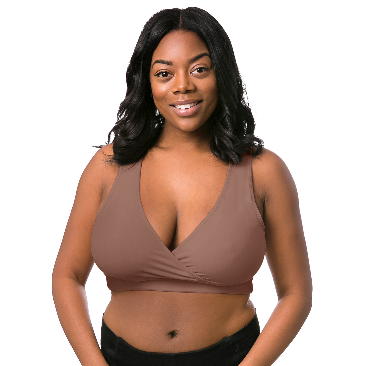 French Terry Racerback Nursing & Sleep Bra – Fitted With Flair